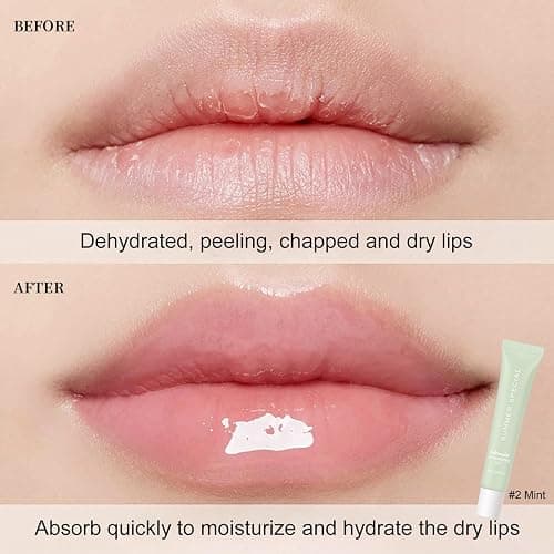 4 PCS Lip Glossy Butter Balm Set,Instant Moisture and Hydration Lip Gloss,Long-lasting Hydrating Non-Sticky Lip Balm,Soften Dry Lips and Lip Care thumbnail 5