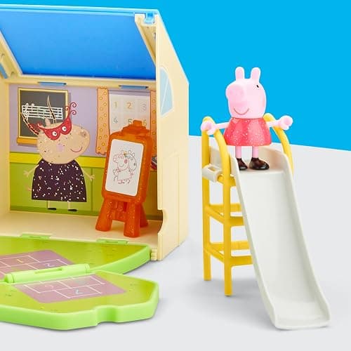 PEPPA PIG Peppa's Pop-Open Playgroup Playset with Figure, Preschool Toys for 3 Year Old Girls and Boys and Up thumbnail 10