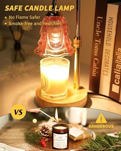 Pink flower candle warmer!! thumbnail 3