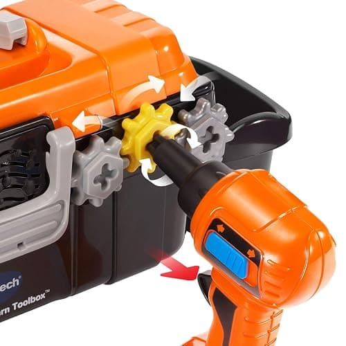 VTech Drill and Learn Toolbox , Orange thumbnail 7