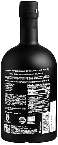 P.J. KABOS 2025 Gold Award Winner, Very High Phenolic (750+ mg/kg), USDA Organic Greek Extra Virgin Olive Oil, Kosher, Greece, Cold Extracted, 16.9oz, “Family Reserve Organic - Robust” - 16.9 Fl Oz (Pack of 1) thumbnail 3