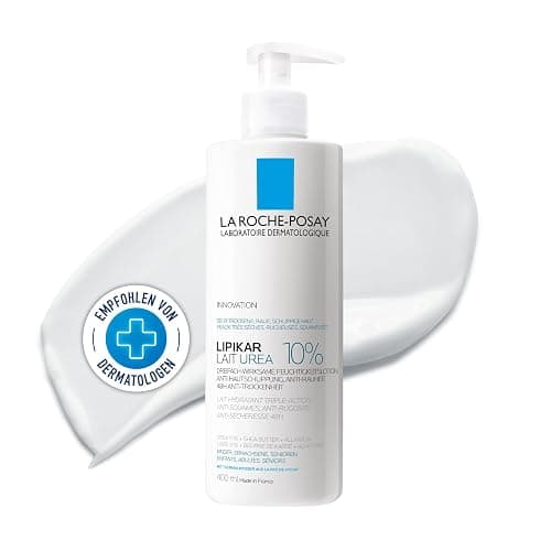 La Roche-Posay Lipikar Urea 10% Roughness Smoothing Lotion, Body Lotion For Dry Skin With 10% Urea + Shea Butter + Allantoin, Rough And Bumpy Skin Lotion, Softens & Smooths Skin With 1 Application - Image 1