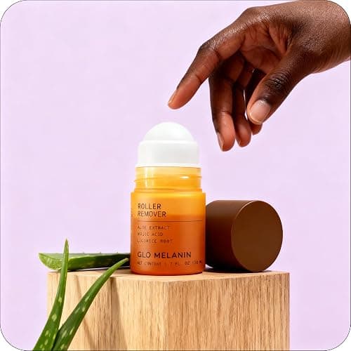 Glo Melanin Dark Spot Topical Roll-On – 1.7 fl oz / 50 ml – Targeted Brightening for Inner Thighs & Underarms – Kojic Acid, Licorice & Willow Bark – Vegan, Paraben-Free Topical Skin Exfoliant thumbnail 7