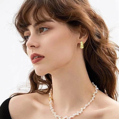 NEWITIN 69 Pieces Gold Jewelry Set for Women Fashion Costume Jewelry Gold Plated Necklace Bracelet Earrings Set for Women thumbnail 7