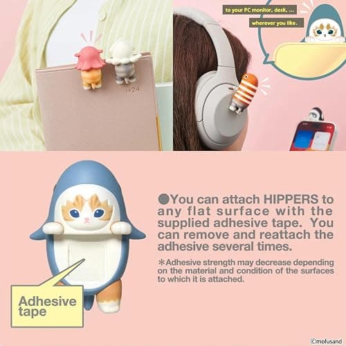 Sonny Angel A Mofusand Hippers Series - Original Mini Figure/Limited Edition - 1 Sealed Blind Box thumbnail 4
