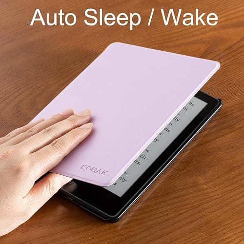 CoBak Case for 7" E-Readers - All New PU Leather Cover with Auto Sleep Wake Feature for E-Readers 2024 Released thumbnail 6