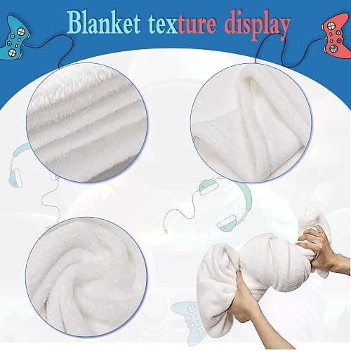 jvycjlu Gaming Throw Blanket, Boys Girls Gaming Blankets, Gaming Blanket for Boys Gifts for The Ultimat Gaming for Kids Teens Son Husbands Men Boyfriends Sofa Bedroom thumbnail 5