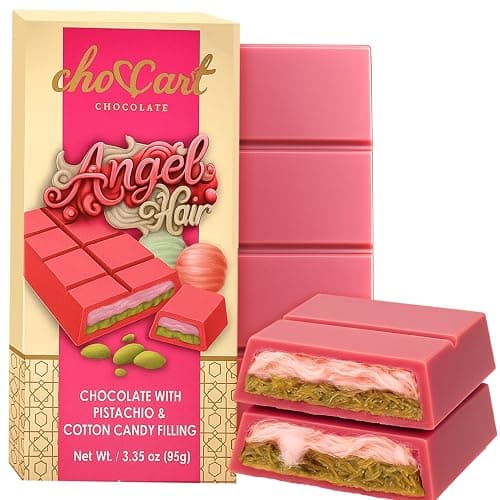 Dubai Chocolate Bar Variety Pack 5 Pcs – Pistachio Kunafa, Lotus, Angel Hair & Strawberry Cheesecake Chocolate Gift Box | Assorted Gourmet Middle Eastern Chocolates thumbnail 2