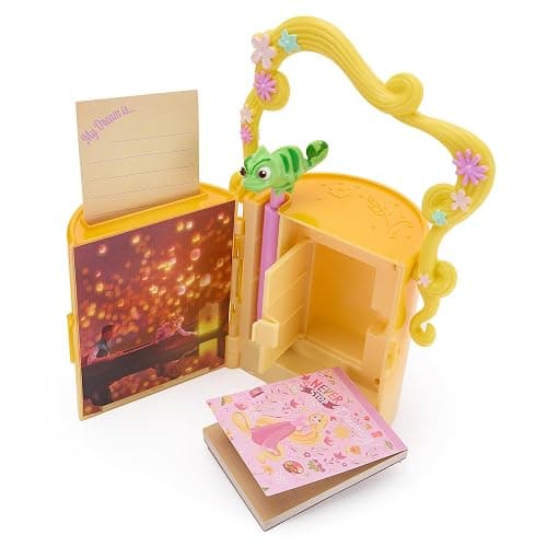 Disney Store Official Tangled Light-Up Lantern & Stationery Set - Includes Cute Notebook & Pen- Featuring Rapunzel, Flynn, & Pascal - Diary Fit for a Princess - Journal Notebook - Toys for Kids thumbnail 6