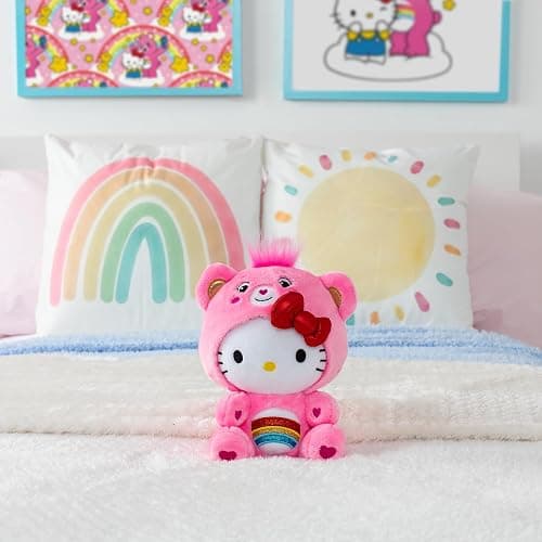 hello kitty x care bear plush thumbnail 4