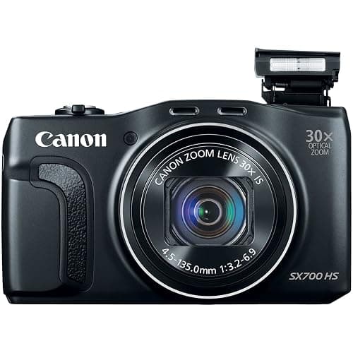 Canon PowerShot SX700 HS Digital Camera - Wi-Fi Enabled (Black) - Image 1
