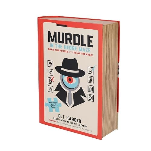 Murdle in the Hedge Maze 500-Piece Jigsaw Puzzle thumbnail 2