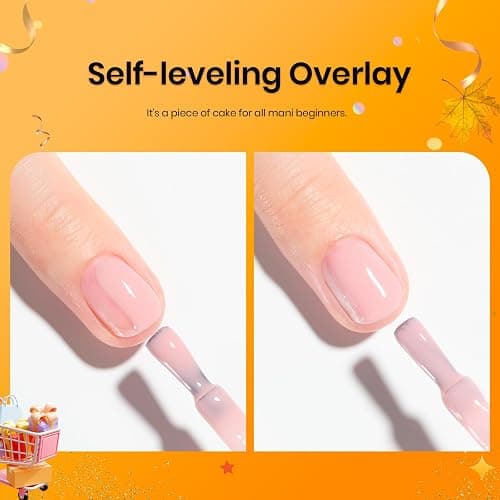 beetles Gel Polish Beetles Color Base Gel Nail Polish 6 Colors Nude Gel Polish Porcelain Doll Pink Polish Polish Neutral Sheer Strengthener Soak Off Art DIY Home thumbnail 6