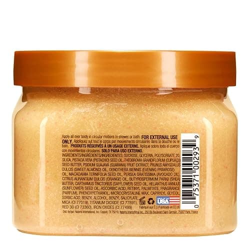 Tree Hut Tropic Glow Shea Sugar Scrub, Exfoliating & Hydrating Body Scrub with Shea Butter, Radiant Glow, Warm Scent, Holiday Gift & Stocking Stuffer, 18 oz thumbnail 3