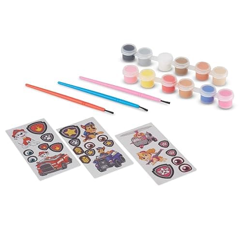 Melissa & Doug PAW Patrol Craft Kit - 3 Decorate Your Own Pup Figurines for Boys and Girls, PAW Patrol Painting Set, Activity for Birthday Parties, Ages 6+ thumbnail 4