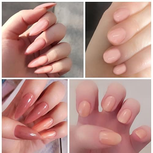 Molisaka Nude Acrylic Powder - Professional Nail Powder, Lasting Powder for French Nail Art, Salon Supplies Set (1.58oz) thumbnail 9