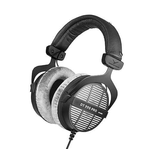 beyerdynamic DT 990 PRO einseitig kabelgebundener Over-Ear-Studiokopfhörer für Mixing, Mastering und Editing mit 80 Ohm. Handmade in Germany - Image 1