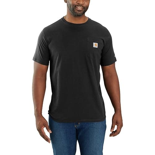 Carhartt Men's Force Relaxed Fit Midweight Short-Sleeve Pocket T-Shirt thumbnail 2