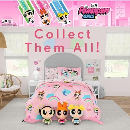 Collectibles The Powerpuff Girls Blossom Bedding Super Soft Cozy Decorative Cuddle Pillow, (Officially Licensed Product) By Franco thumbnail 7