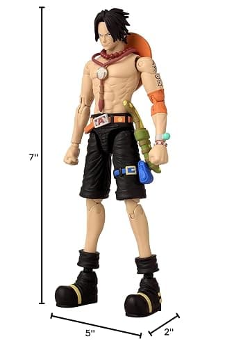 ANIME HEROES - One Piece - Portgas D. Ace Action Figure | One Piece 6 Inch Action Figure Anime Heroes - Portugas D Ace thumbnail 2
