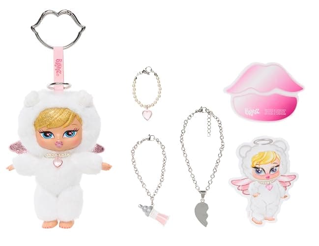 Bratz Bratziez Sweetheartz Plush Blind Box with Charm Clip and Accessory, Collectible Characters thumbnail 8