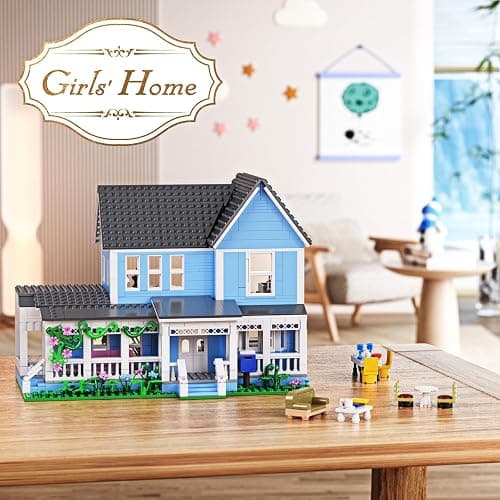 Gilmore Stars Hollow Luke’s Lorelai Movie House Building Block Toys Set,Compatible with Lego, Gift and Collectibles Decor Set for Family Sitcom TV Fans Girls Women Adult(1107 PCS) thumbnail 2