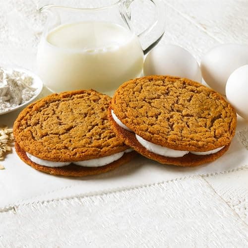 Little Debbie Oatmeal Crème Pies, 12 Individually Wrapped Sandwich Cookies, 16.2 OZ Box (Pack of 3) thumbnail 4