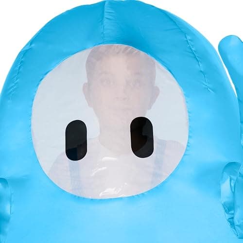 InSpirit Designs Fall Guys Blue Inflatable Kids Costume | Officially Licensed |Fall Guys Inflatable thumbnail 3