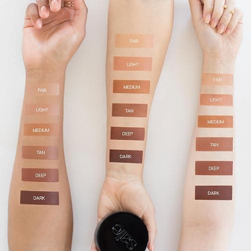 Saie Sun Melt Cream Bronzer - Buildable Balm Face Bronzer for Effortless Sculpting - Cream Contour Enriched with Vitamin C, Nourishing Skincare Ingredients & a Natural Finish - Dark Bronze (1 oz) thumbnail 5