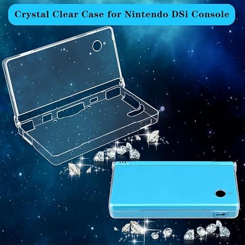 OSTENT Hard Crystal Case Clear Skin Cover Shell for Nintendo DSi NDSi thumbnail 5
