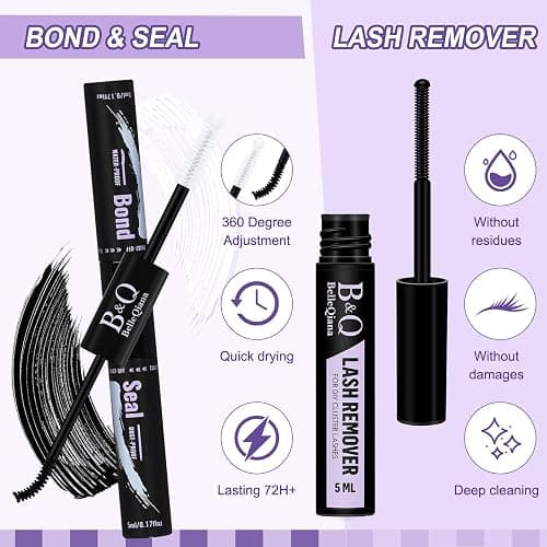 B&Q Manga Lash Clusters Kit SalonSpike 02 10-18mm Mixed Fluffy Eyelash Clusters 120pcs Easily Achieve Salon-quality Lash Extension Results Perfect for Beginners to DIY at Home.(KIT-SalonSpike 02) thumbnail 6