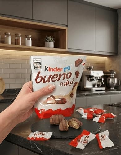 Kinder Bueno Mini - Kinder Bueno Candy - Imported from Germany - 108g thumbnail 6