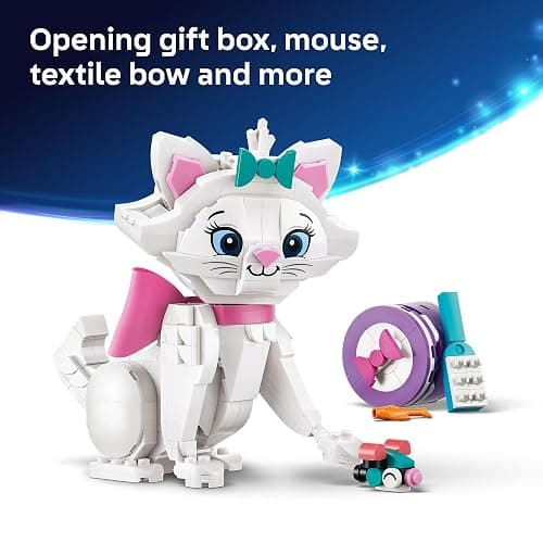 LEGO Disney The Aristocats Adorable Marie Toy Building Set - Bedroom or Desk Decor for Girls & Boys, Ages 7+ - Disney Gifts for Birthdays - 43286 thumbnail 3