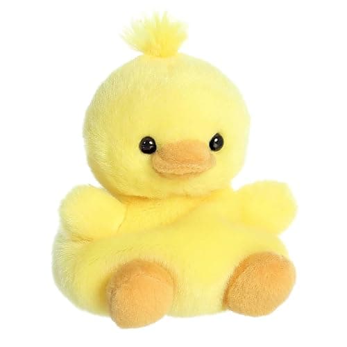 Aurora® Adorable Palm Pals™ Darling Duck Stuffed Animal - Fun Collectible Plush for Kids and Adult Collectors - Perfect for Decorating Rooms and Birthday Gifts - Yellow 5 Inches thumbnail 3