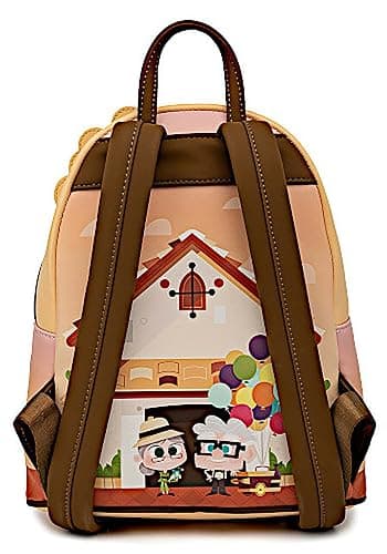 Loungefly Disney Pixar Up Working Buddies Womens Double Strap Shoulder Bag Purse,One Size thumbnail 2