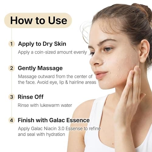 MANYO Galactomy Enzyme Peeling Gel, Face and Body Scrub, Dead Skin Remover, Blackhead Remover, Korean Exfoliating Gel, Korean Skin Care, 2.5fl oz (75ml) thumbnail 5