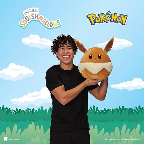 Squishmallows Original 14in Eevee Pokémon Plush - Ultrasoft Official Jazwares Plush (Large) thumbnail 5