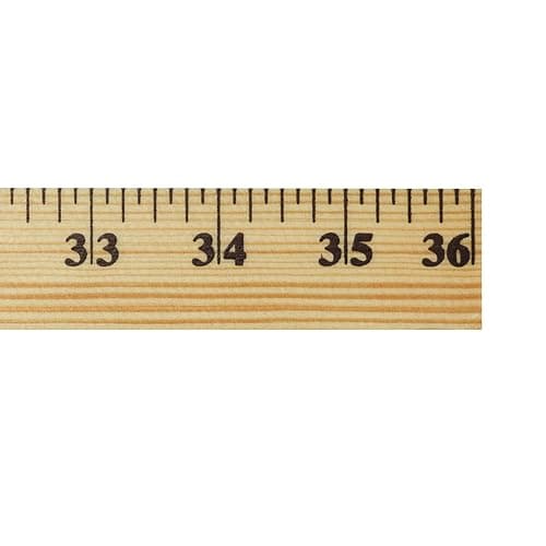 Westcott Wood Yardstick, 36" thumbnail 6