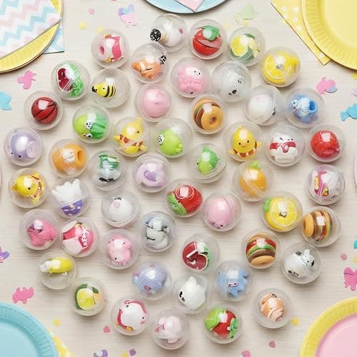 50pcs Adorable Mini Kawaii Capsule Toys Collection Perfect for Sharing Educational Great for Kids Boys Girls Goodie Bag Christmas Stocking Stuffers Treasure Box Classroom Prizes Carnival Gifts thumbnail 5