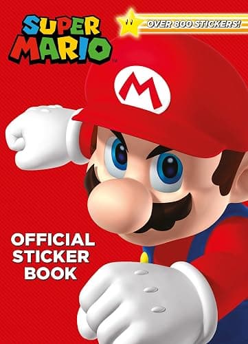 Super Mario Official Sticker Book: An official Mario sticker activity book – perfect for kids and fans of the video game! - Image 1