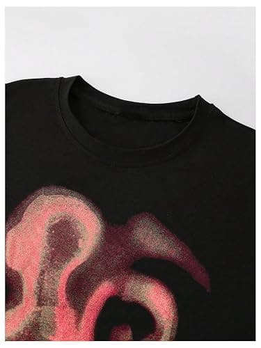 SOLY HUX Men's Oversized Graphic Tees Crew Neck Short Sleeve Vintage Streetwear T Shirt Tops thumbnail 3