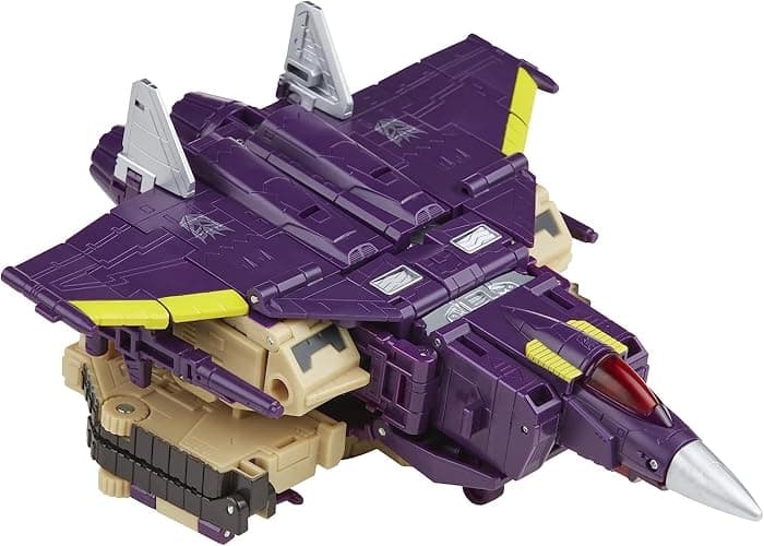 Transformers Toys Generations Legacy Series Leader Blitzwing Triple Changer Action Figure - Kids Ages 8 and Up, 7-inch | Transformers Generations Legacy 7 Inch Action Figure Leader Class Wave 2 - Blitzwing thumbnail 3