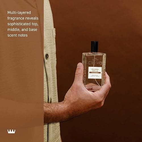 Cologne For Men, Bourbon Vanilla, 3.4 Oz, Long-Lasting Scent That Doesn’t Overpower, Distinctive Blend Of Distillers Spices, Aged Oak And Vanilla Bourbon thumbnail 5