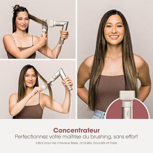 Shark styler à air chaud Coiffeur-séche multi-styles à air chaud avec boucleurs auto-enroulants, brosses et concentrateur,Sans dommage dû à la chaleur, coiffage polyvalent, pour tous types de cheveux thumbnail 9