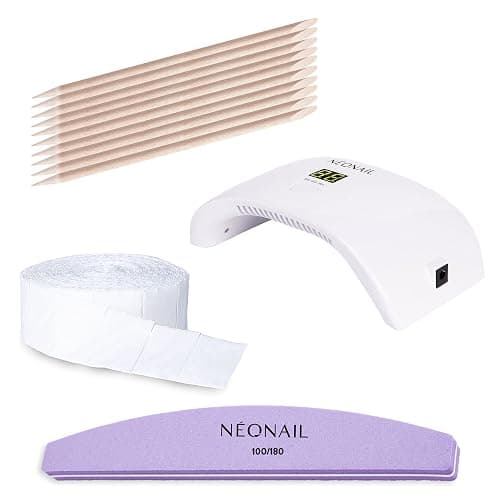NeoNail Perfect Base Starter-Set mit Lampen-LCD-Display, 3 x Nagellacken und Zubehör thumbnail 5