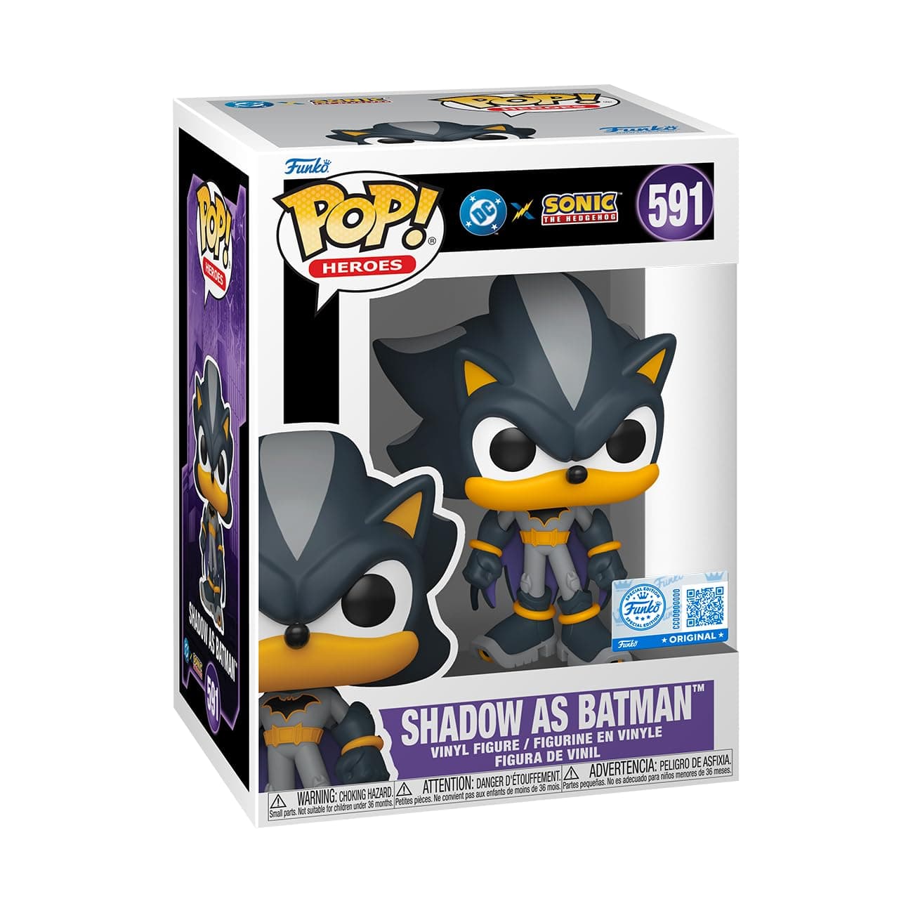 JLA X Sonic - Shadow as Batman Pop! - Image 1