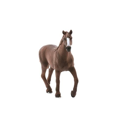 Schleich Horse Club, Realistic Toys for Girls and Boys, English Thoroughbred Mare Horse Figurine, Ages 5+ thumbnail 3