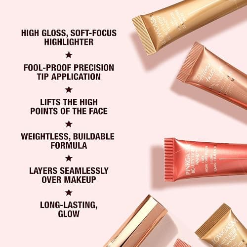 Charlotte Tilbury Beauty Light Wand Liquid Highlighter Makeup - Soft-Focus Highlighter & Blush for Cheeks - Pearlescent, Weightless Radiant Finish thumbnail 3
