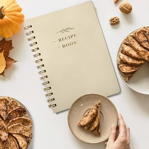 Perfect Blank Recipe Book-Recipe Book to Write in Your Own Recipes,Hardcover Personal Blank Recipe Book, Recipe Notebook Hold 144 Exclusive Formula Recipes (Oat) thumbnail 7