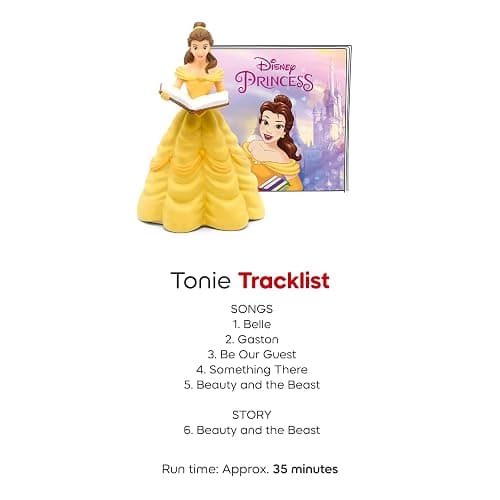 Toniebox 2 Audio Player Disney Princess Bundle for Kids 3+ with Ariel, Moana, Merida, and Belle - Cloud Pink thumbnail 7